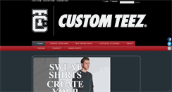 Desktop Screenshot of customteez.co.nz